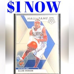 Allen Iverson 2019-20 Panini Philadelphia 76ers NBA Basketball Card